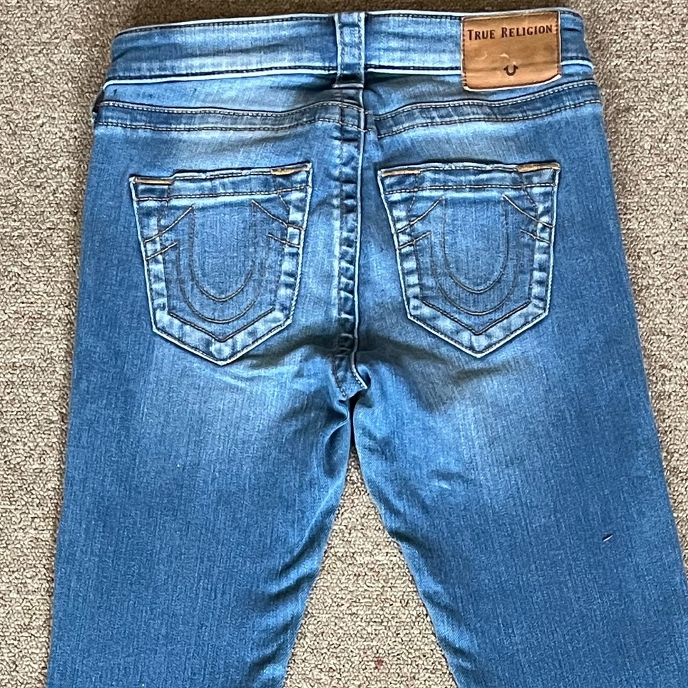 True Religion Jennie Curvy Skinny Women's Denim Blue Jeans